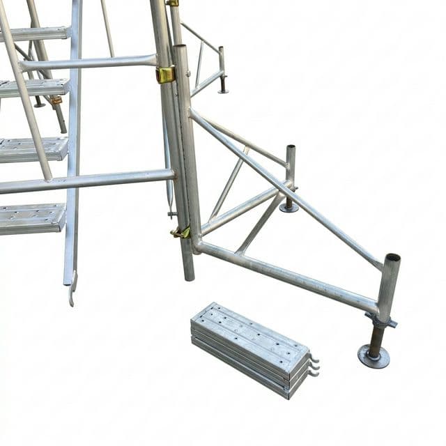 Alternate scaffold bracket product image showing bracket geometry