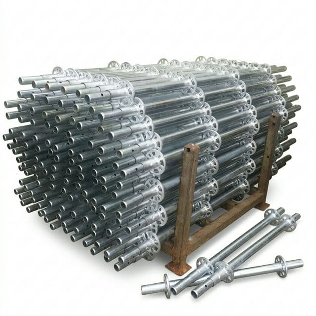 Ringlock scaffolding product visual for category overview