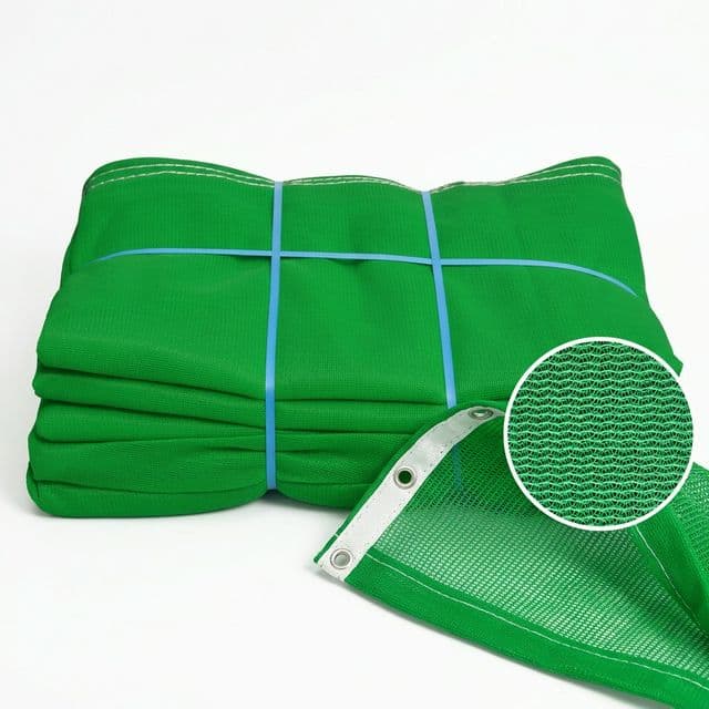 Safety net visual for adjacent edge-protection supply context